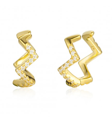 Ear cuff zig zag oro