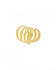 Ear cuff 4 aritos oro