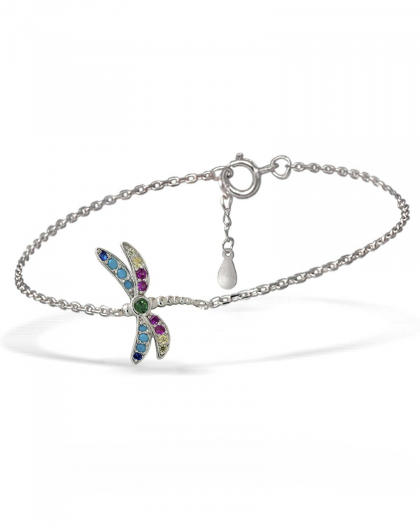 Pulsera-Libélula-Plata