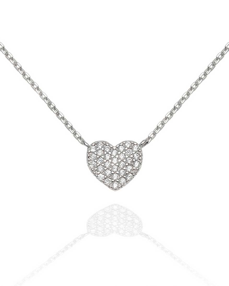 Collar Corazón Plata