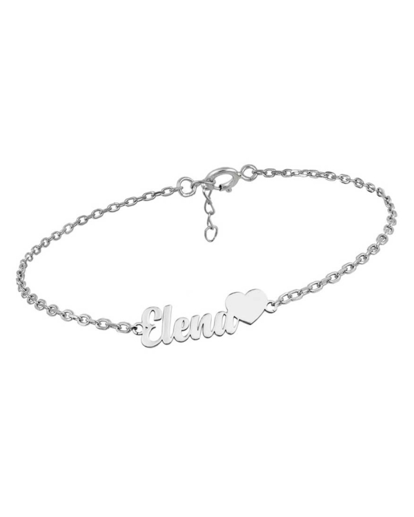 Pulsera Nombre Personalizado Plata