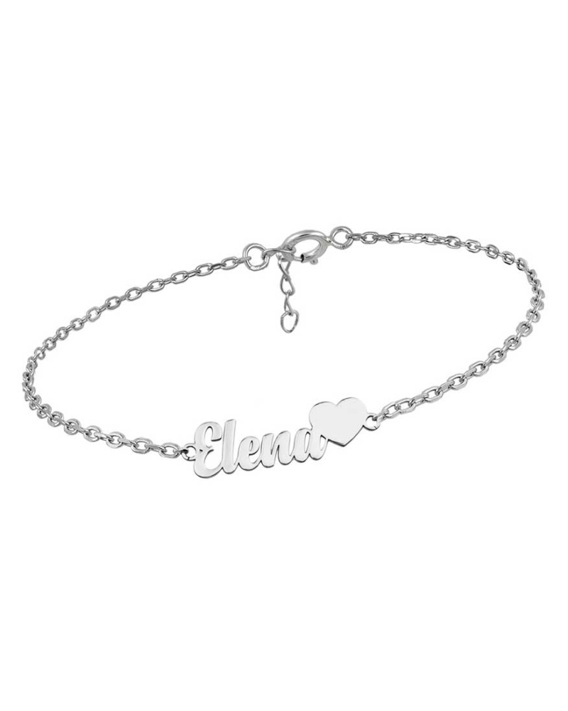 Pulsera Nombre Personalizado Plata