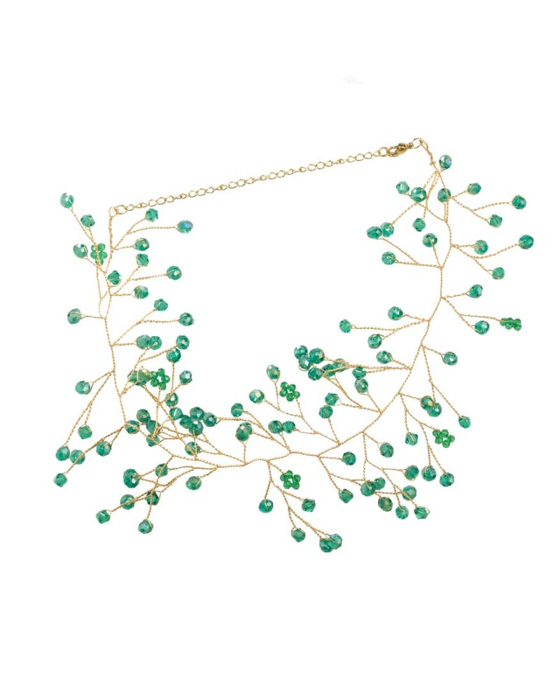 Chocker-Perlas-Piedras-verdes-Gold