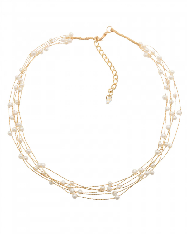 Chocker Perlas Gold
