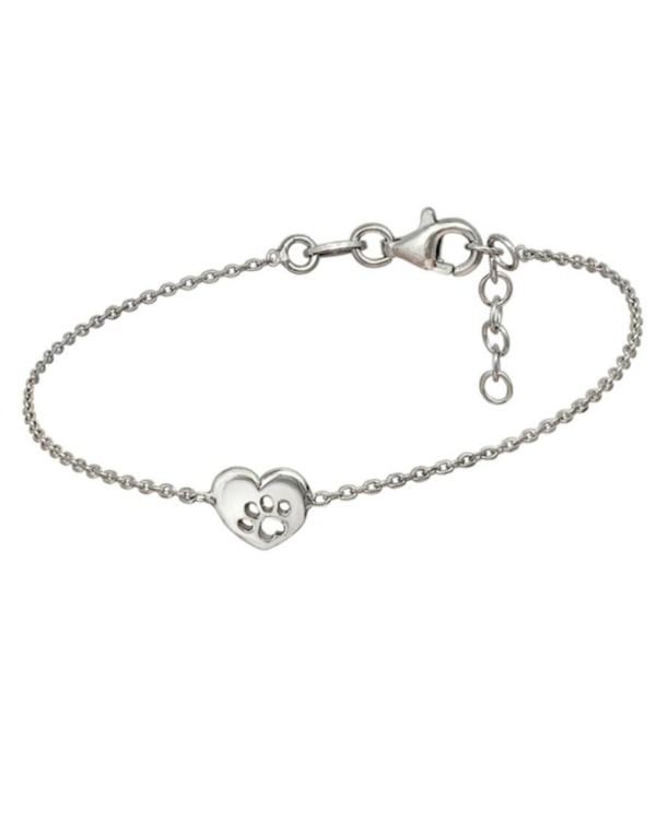 pulsera-corazon-huella-plata