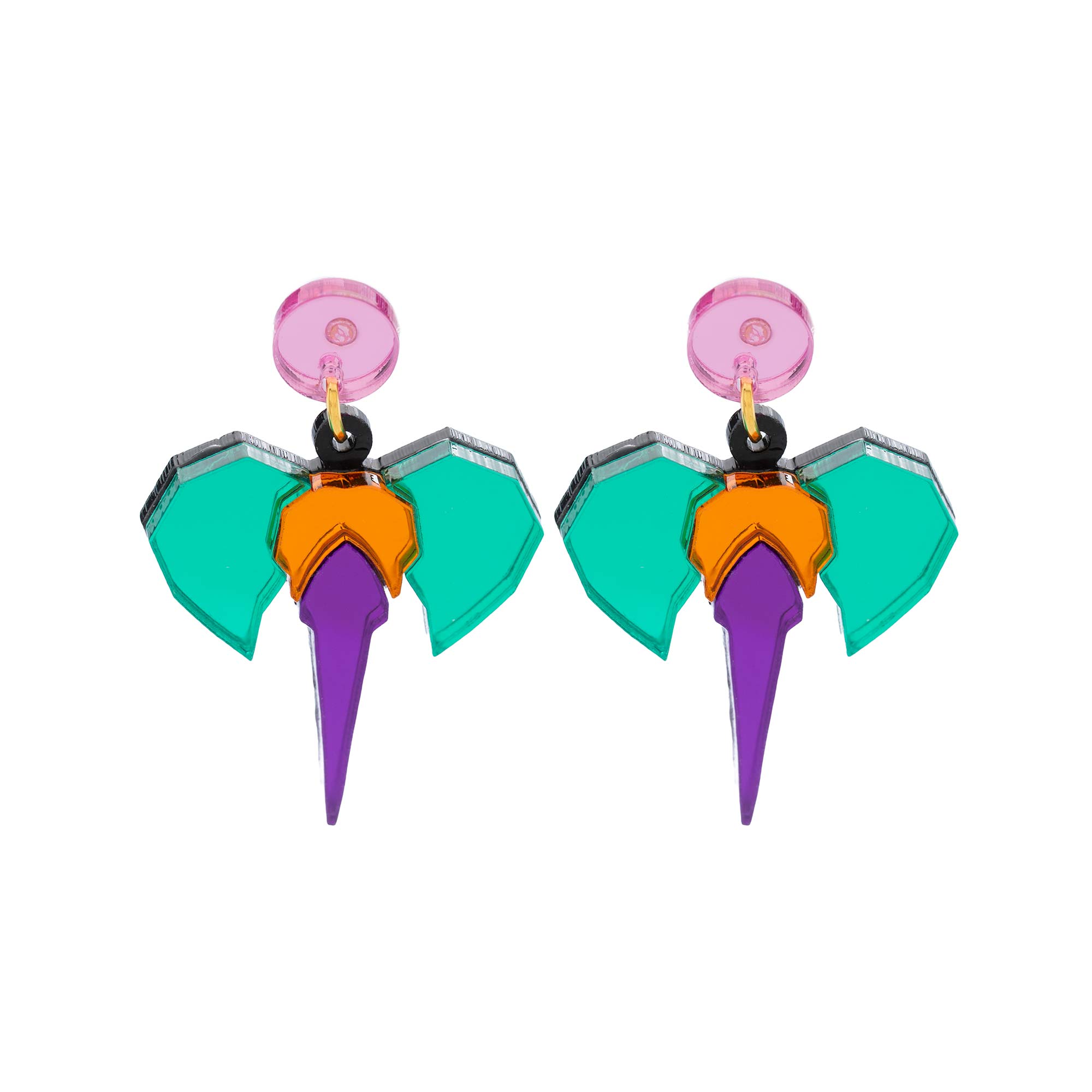 Pendientes Elefante METACRILATO