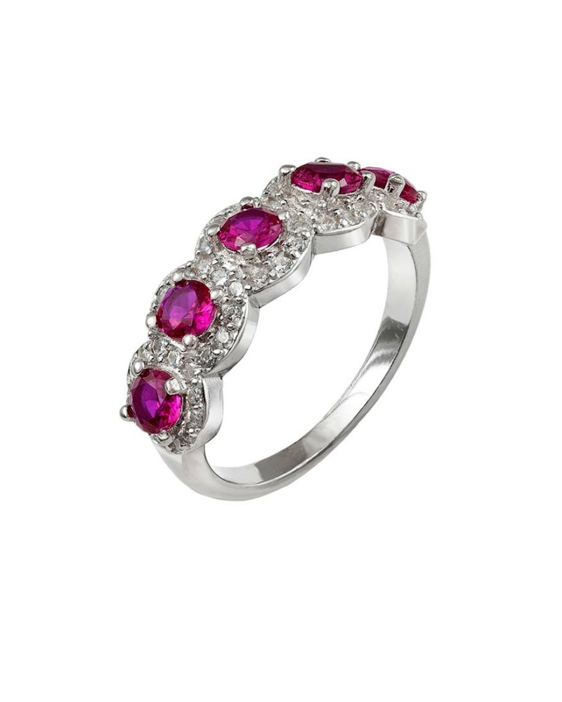 anillo-rosetones-rubi-plata