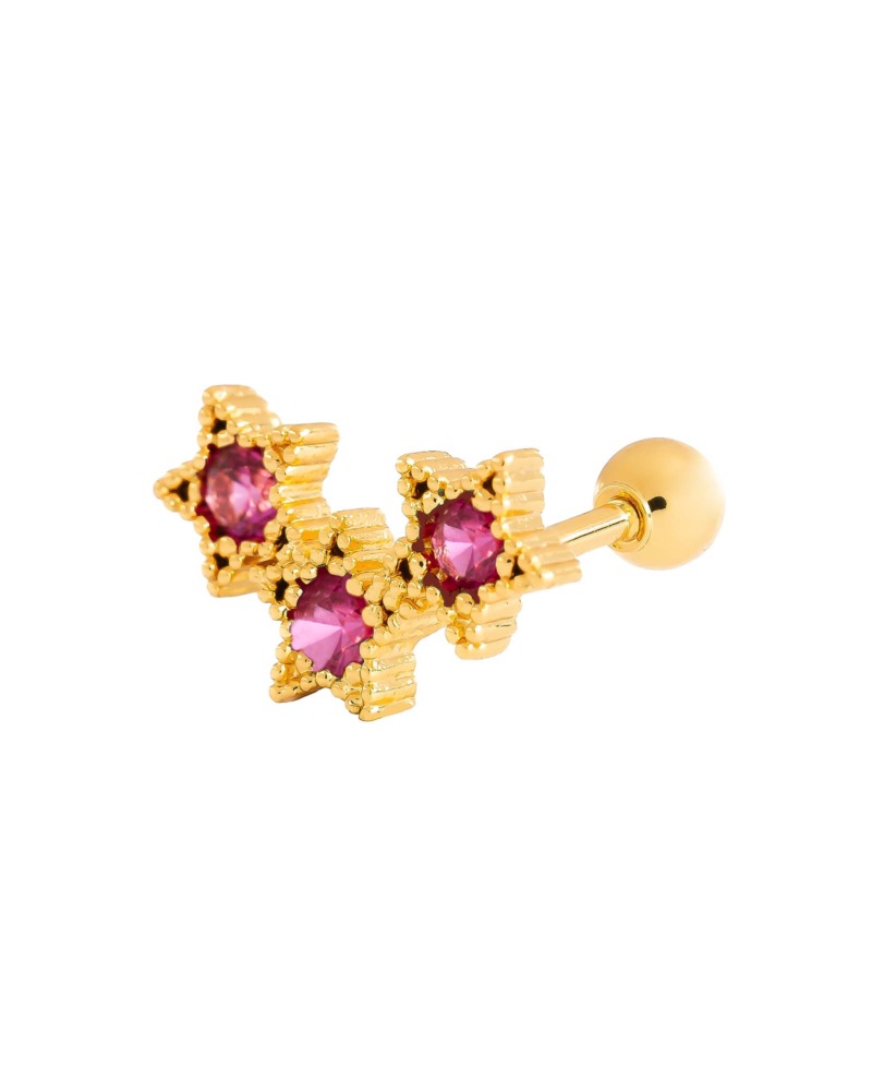 piercing-tres-estrellas-fucsia-acero-quirurgico_