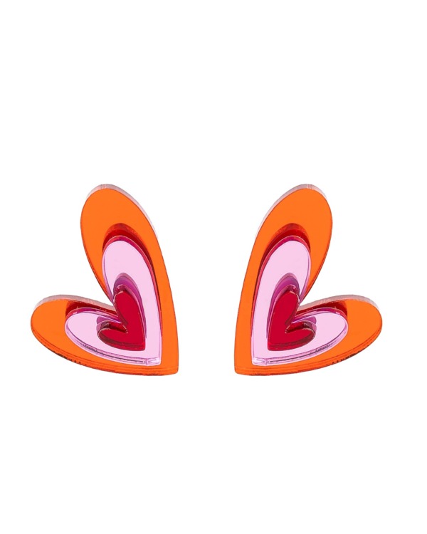 pendientes-corazon-naranja-metacrilato