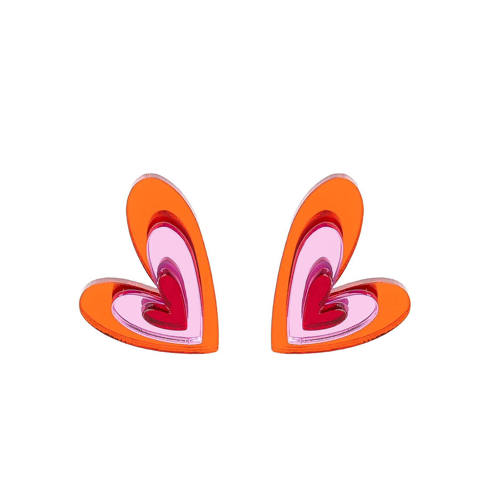 pendientes-corazon-naranja-metacrilato