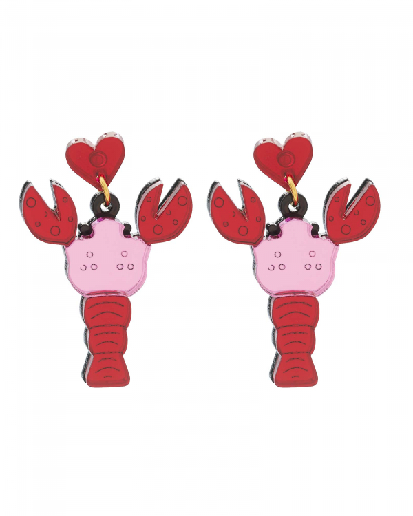 Pendientes Langosta METACRILATO