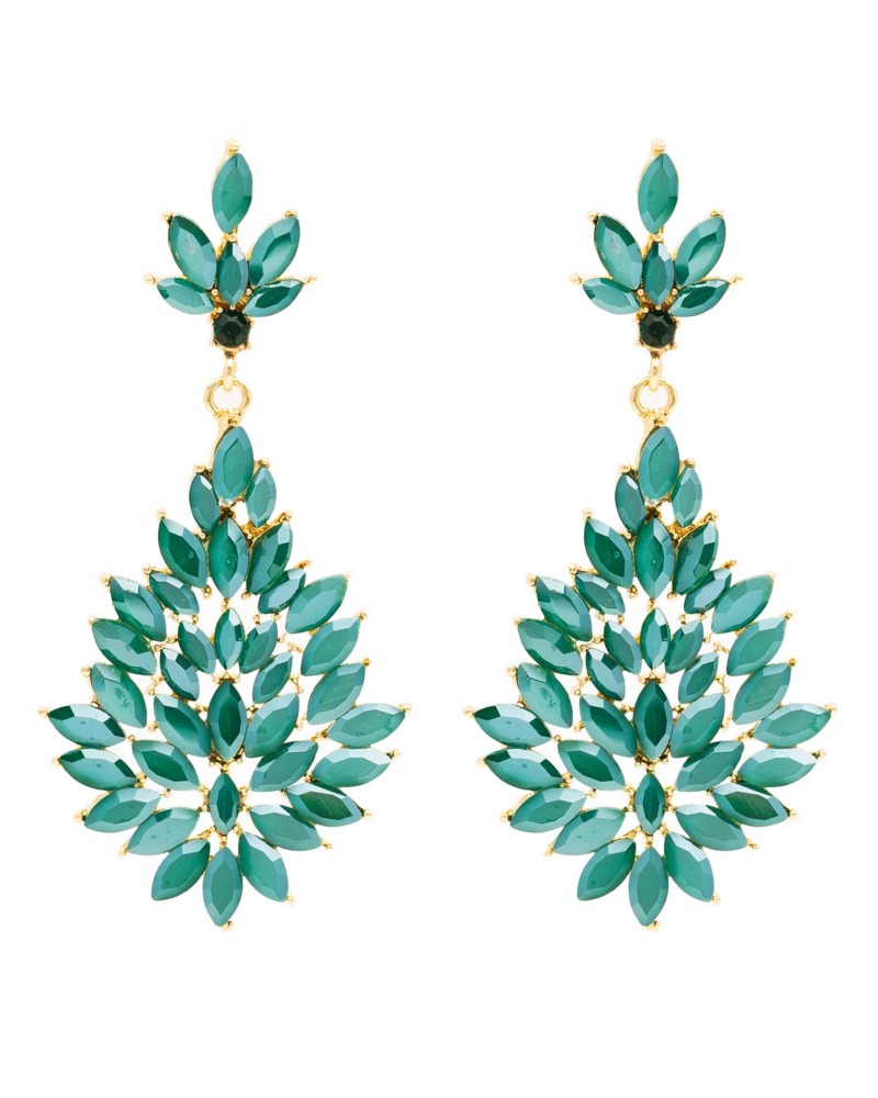 Pendientes-Celandine-verdes