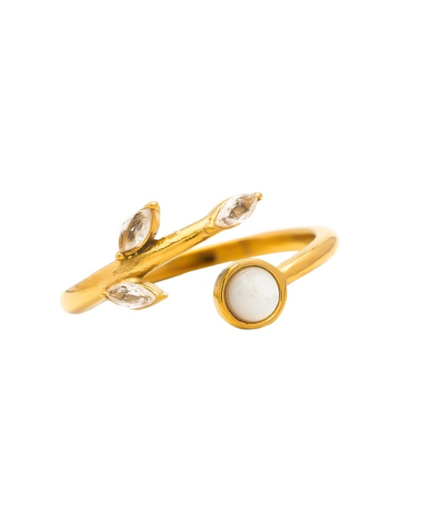 anillo-hoja-nacar-gold