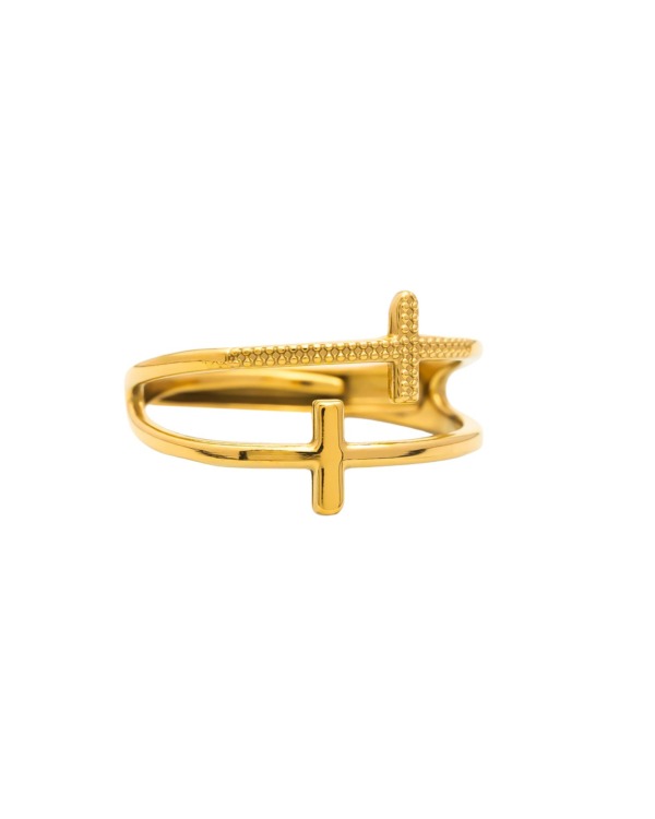 ANILLO-DOBLE-CRUZ-GOLD