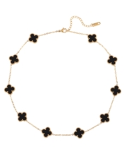 Collar-Van-Cleef-Negro-Gold