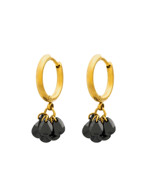 Aros-Gotas-Negras-Gold