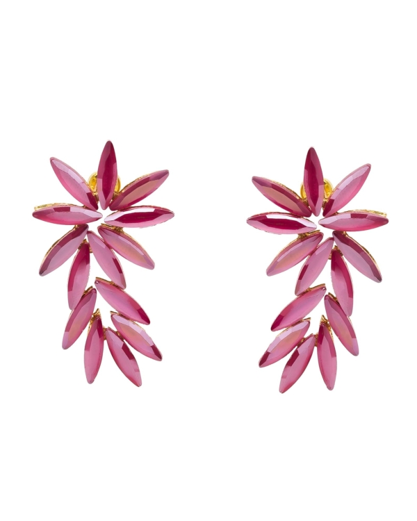 Pendientes-Serruria-Fucsia