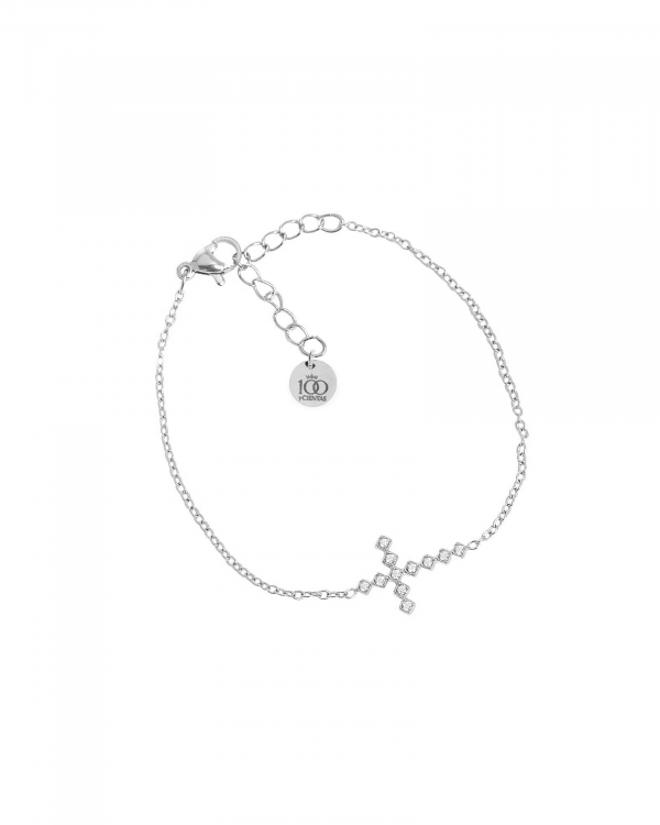 Pulsera-Cruz-Brillant--acero