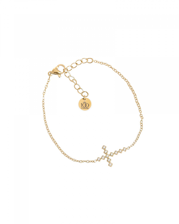 Pulsera-Cruz-Brillant-gold