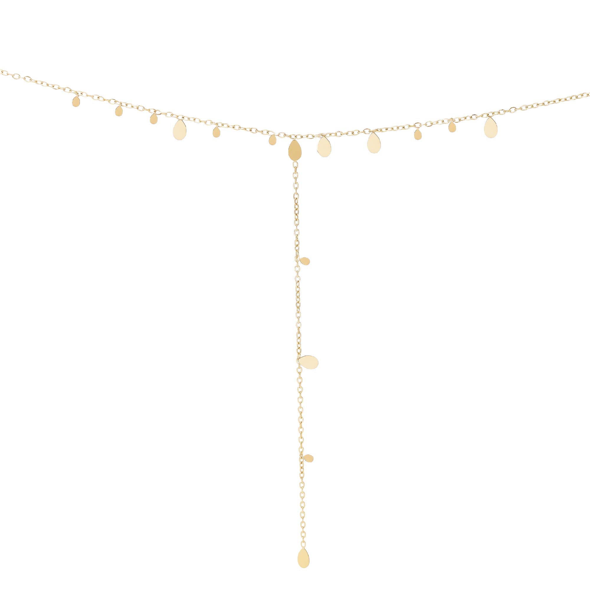 Collar Corbata Gotas Gold