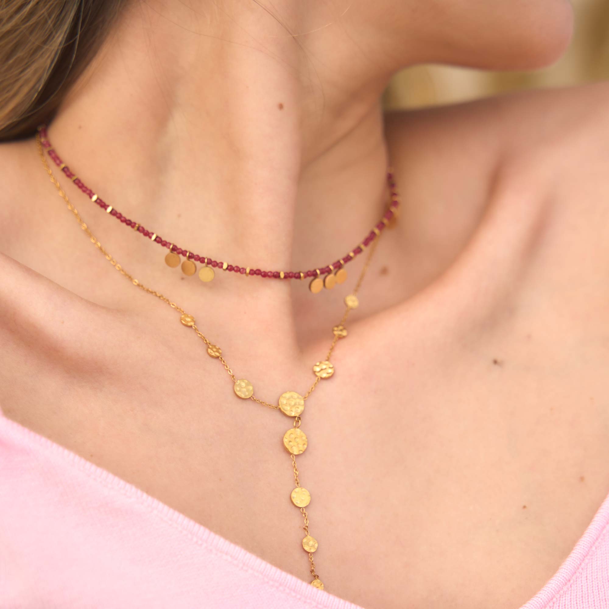 Collar Once Chapis Gold - Imagen 2