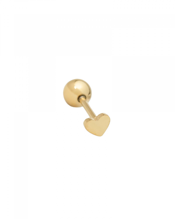 Piercing Corazon Gold
