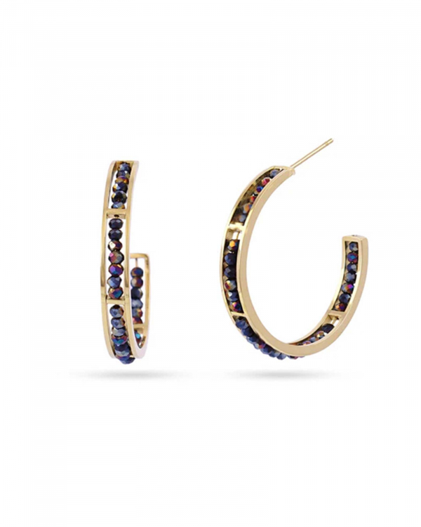 Aros Levity Grandes Black Gold