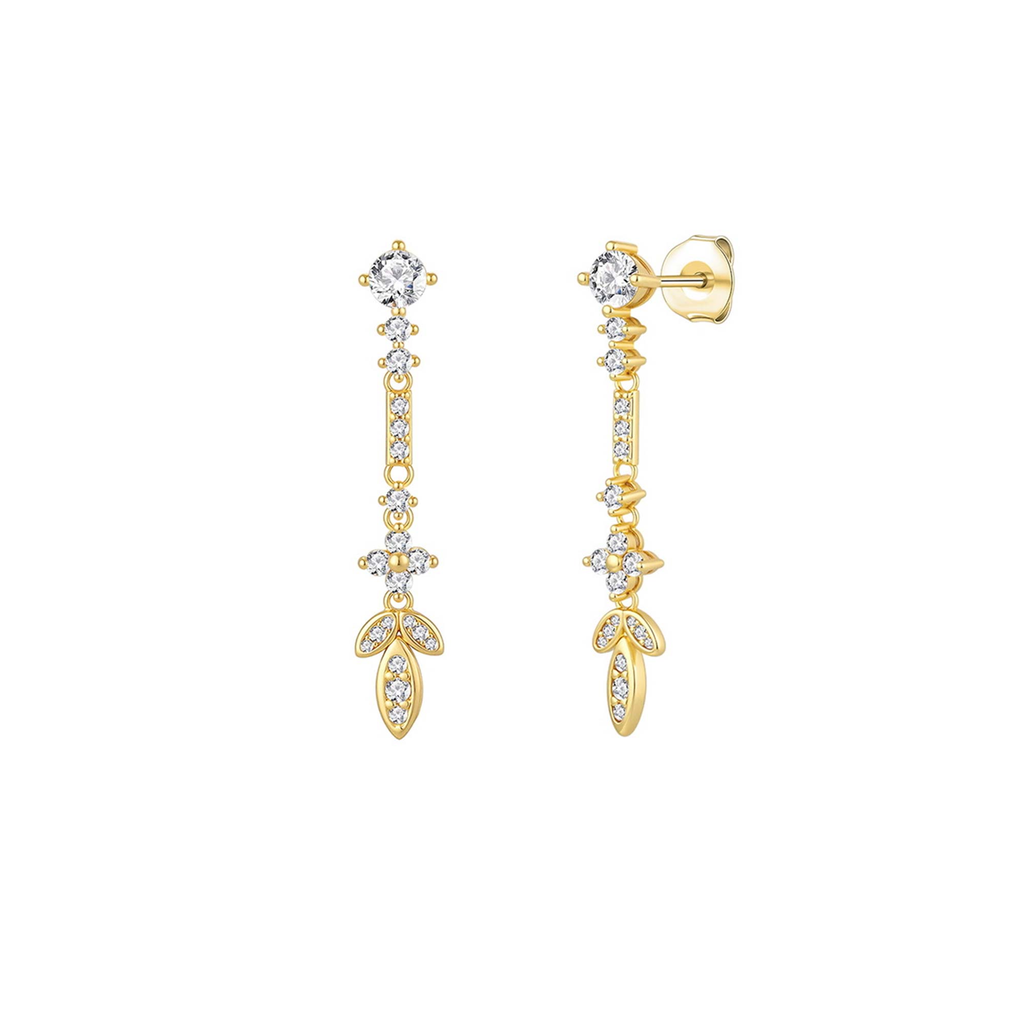 Pendientes Carpio Oro