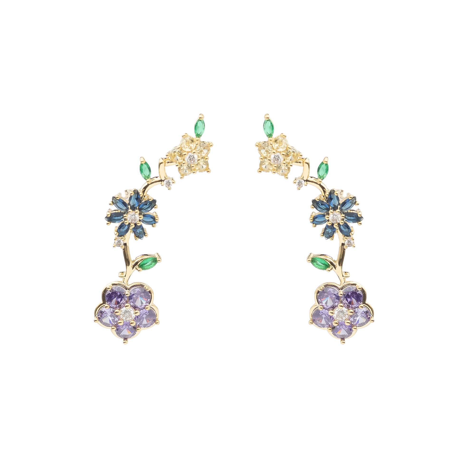 Pendientes Garden Oro