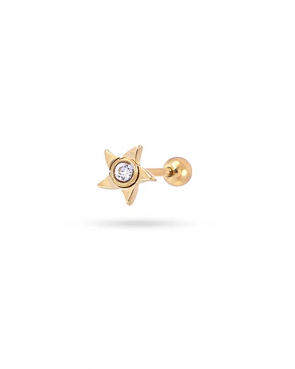Piercing Estrella Spiral Gold