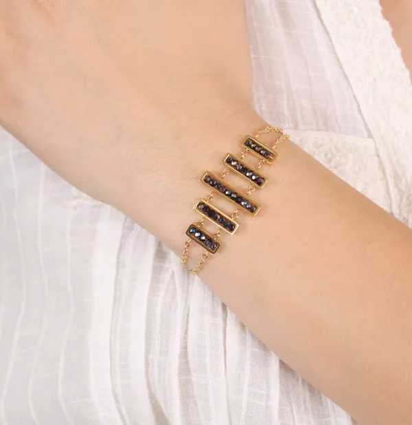 Pulsera Levity Black Gold