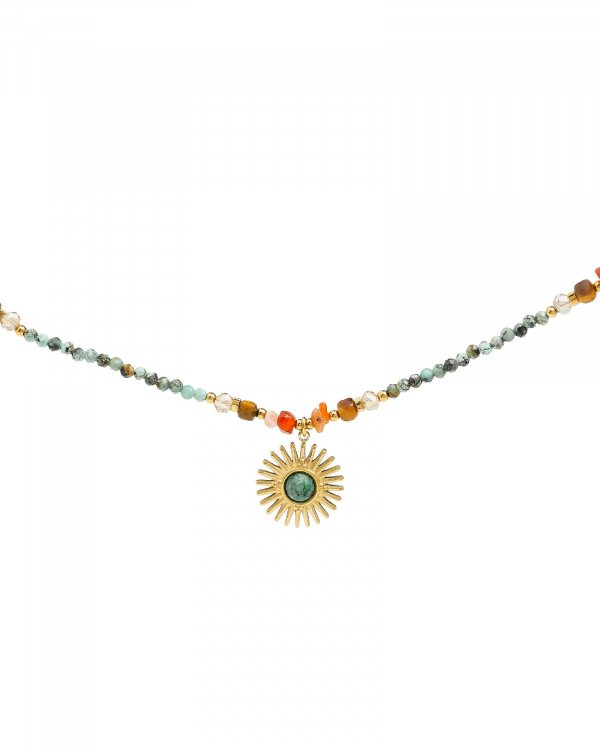 Collar Sol Africano Gold