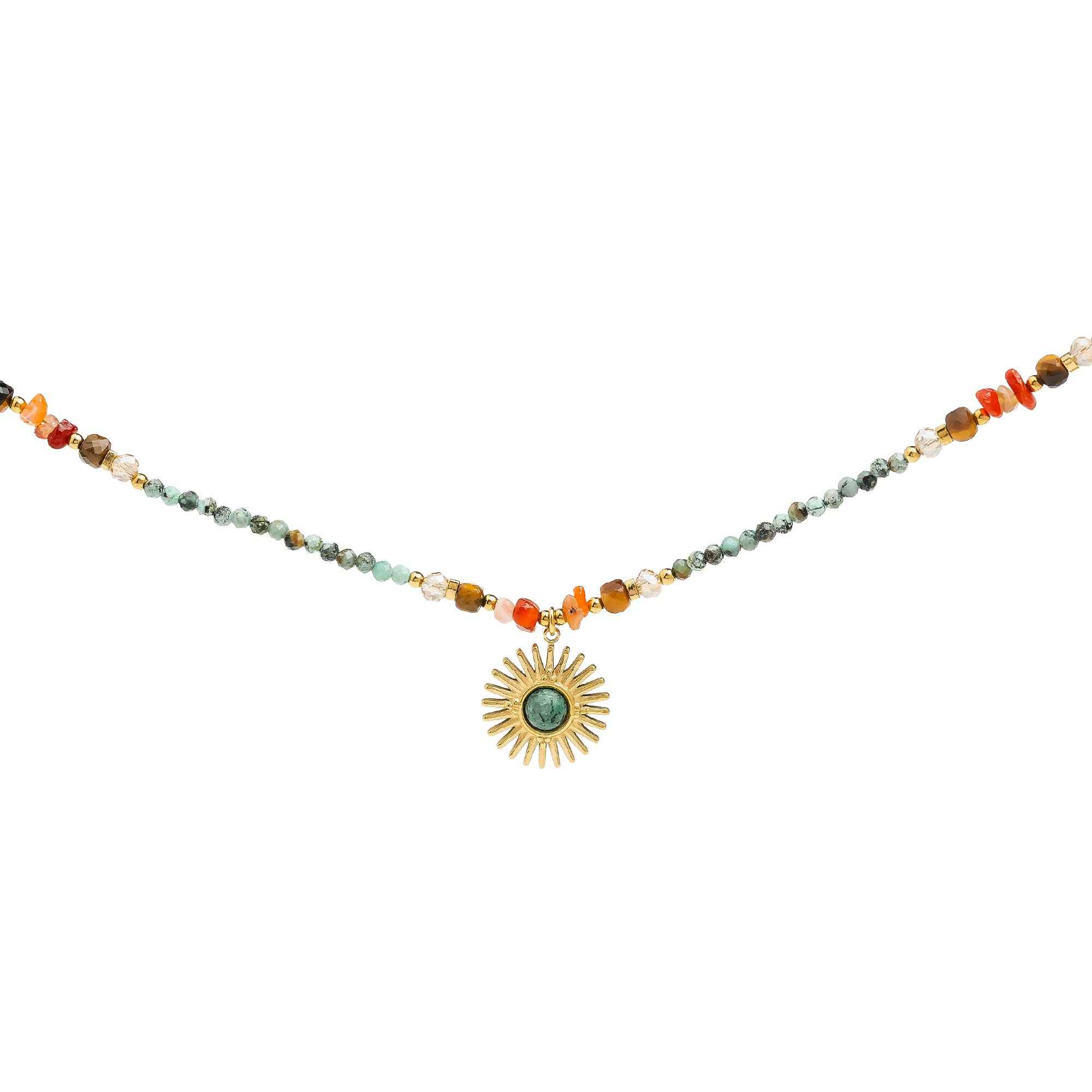 Collar Sol Africano Gold