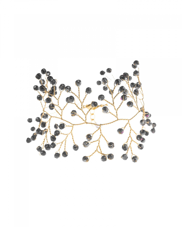 Pulsera-Piedras-Negras-Alambre