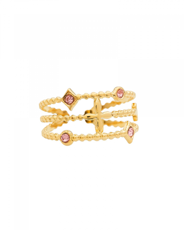 Anillo Lis Pink Gold