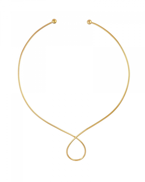 Chocker Nudo Gold