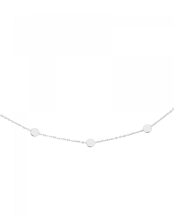 Collar Nueve Chapis Acero Largo