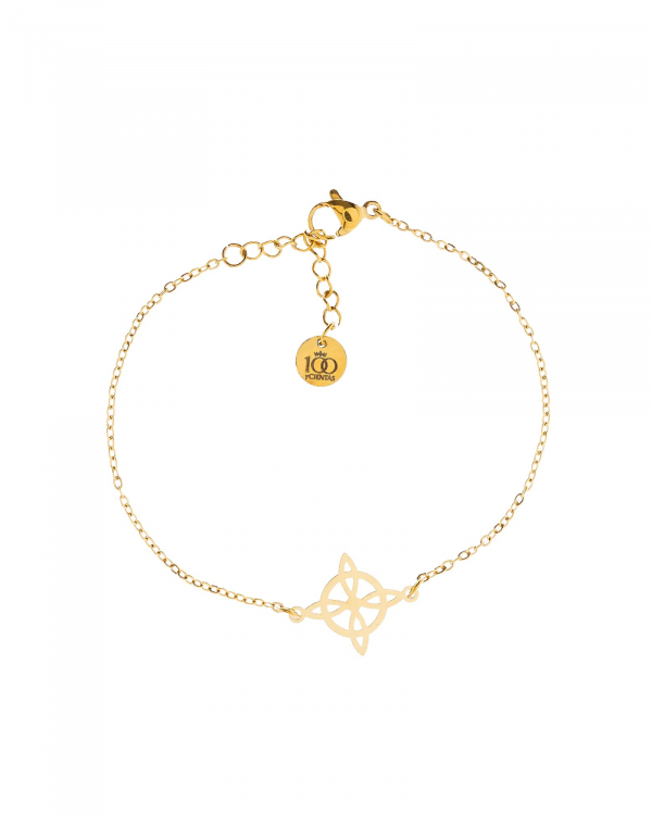 Pulsera Nudo Bruja Gold