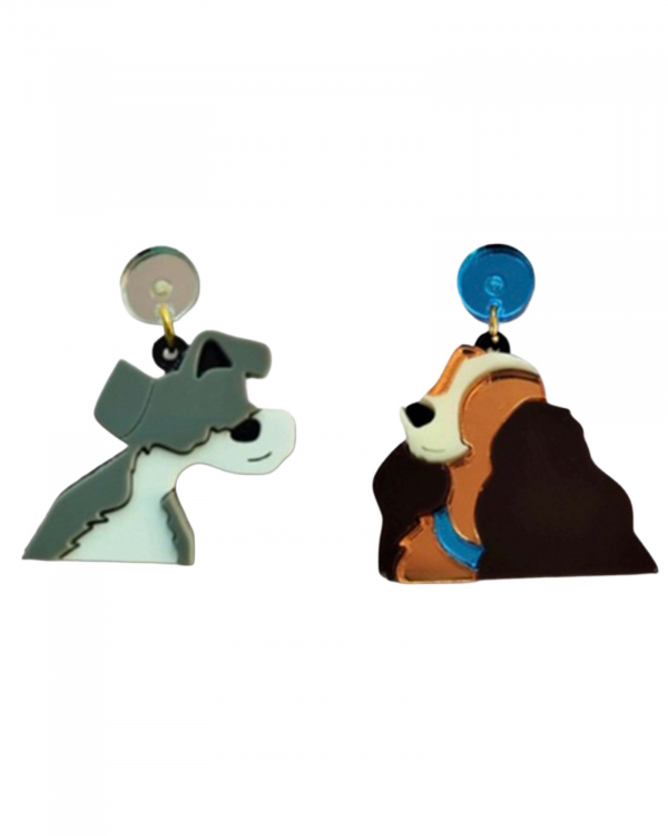Pendientes Dama y Vagabundo METACRILATO