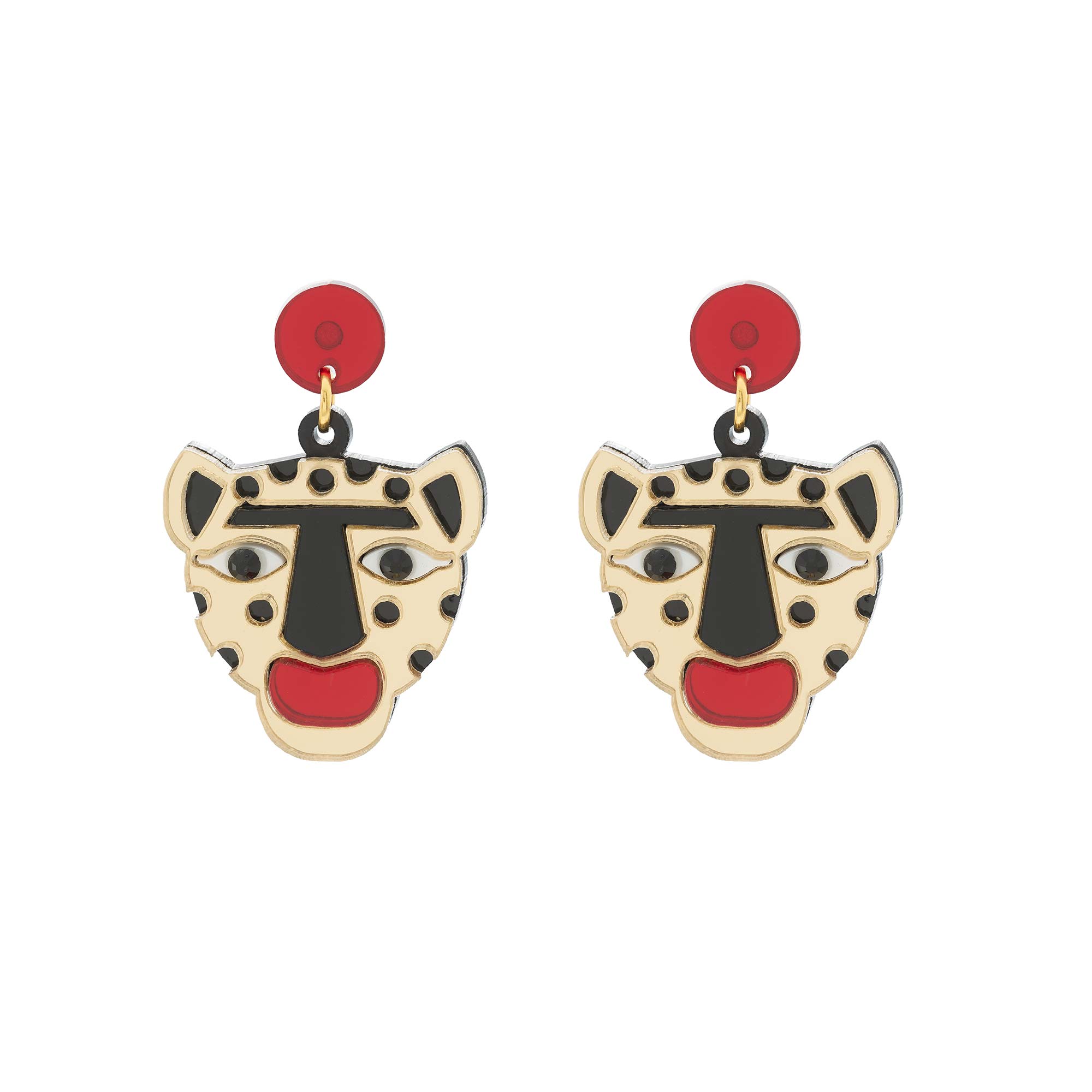 Pendientes Tigre METACRILATO