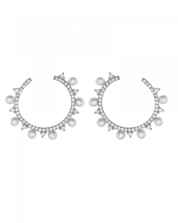 Pendientes Circuper Plata