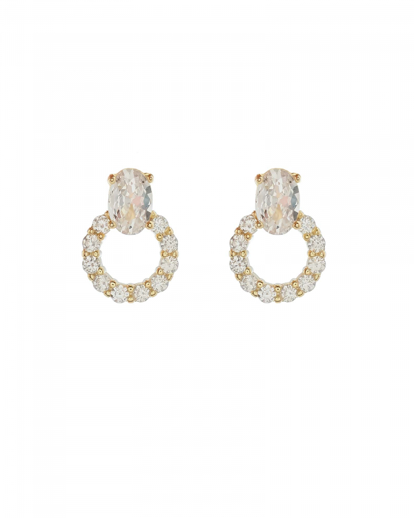 Pendientes Cuva Oro