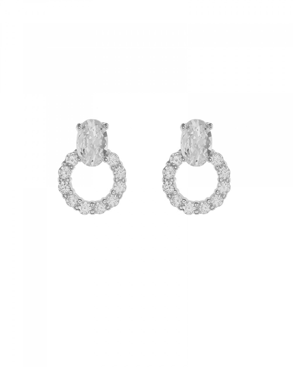 Pendientes Cuva Plata