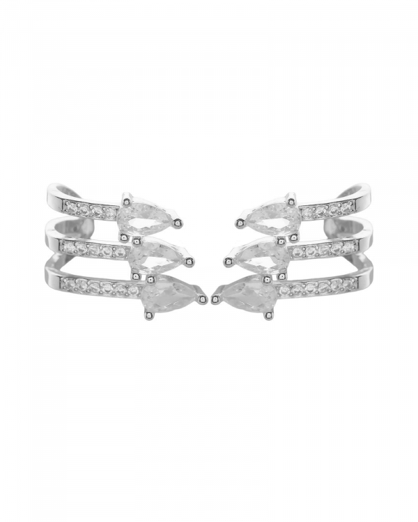 Pendientes Tricior Plata