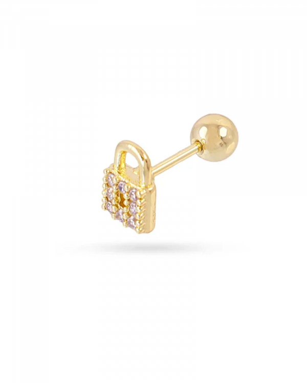 Piercing Candado Gold Anartxy
