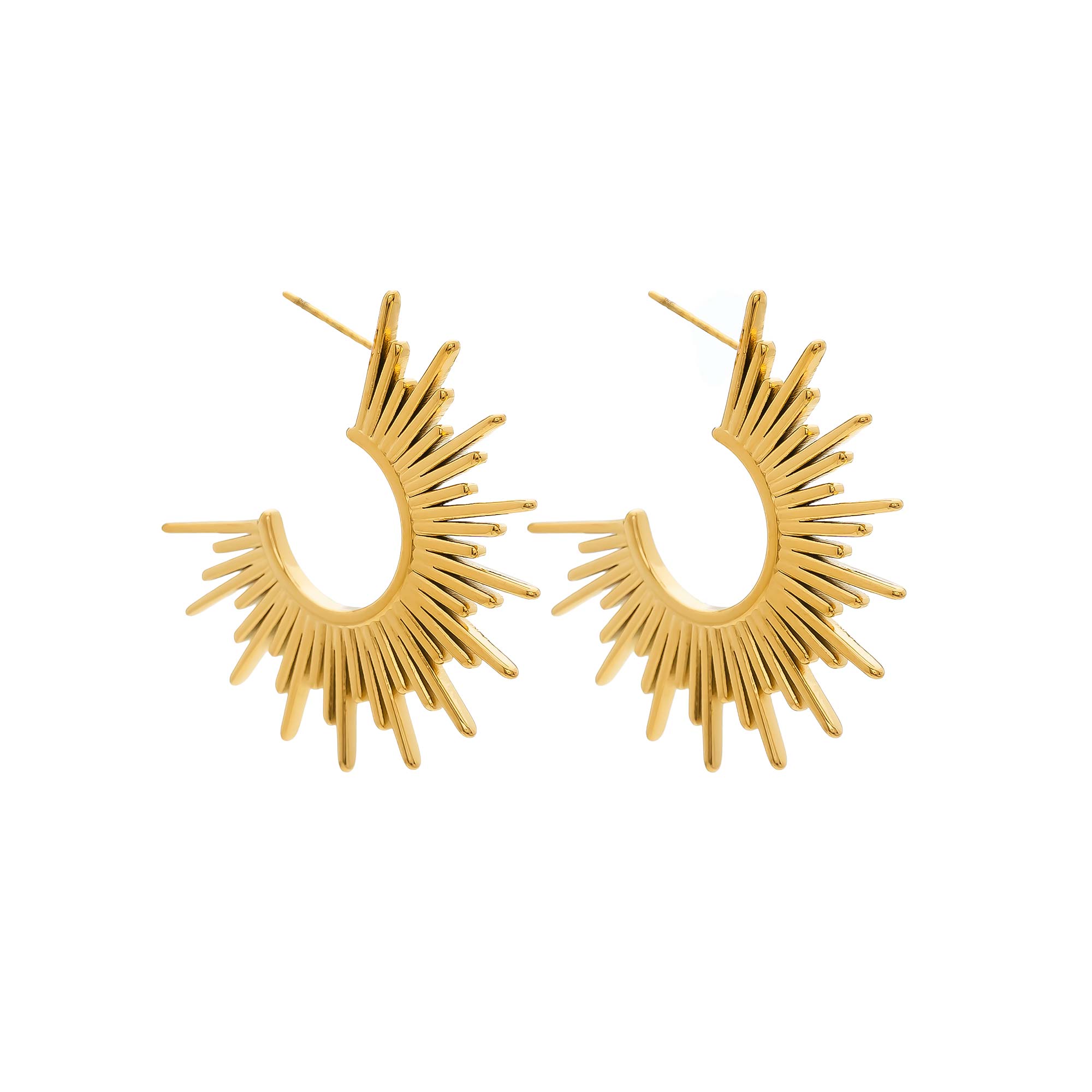 Aros Rayos Gold - Imagen 2