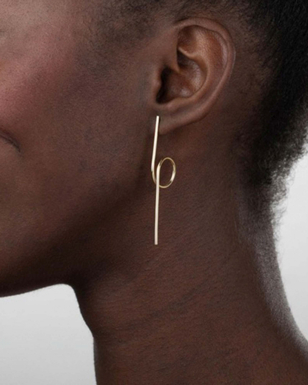 Pendientes Bucle Oro