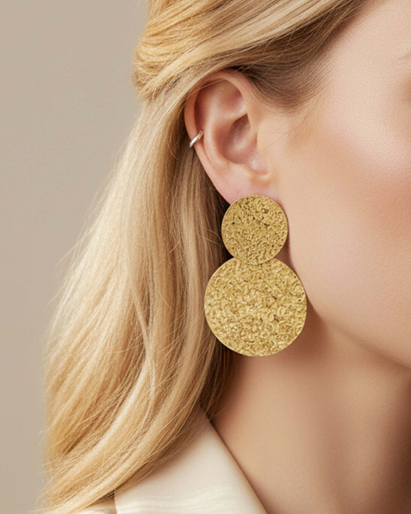 Pendientes Moons Acero