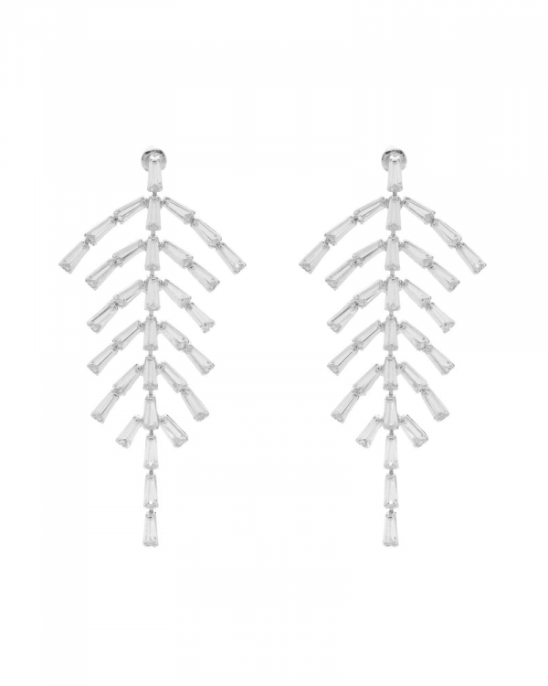 Pendientes Raspe Plateados