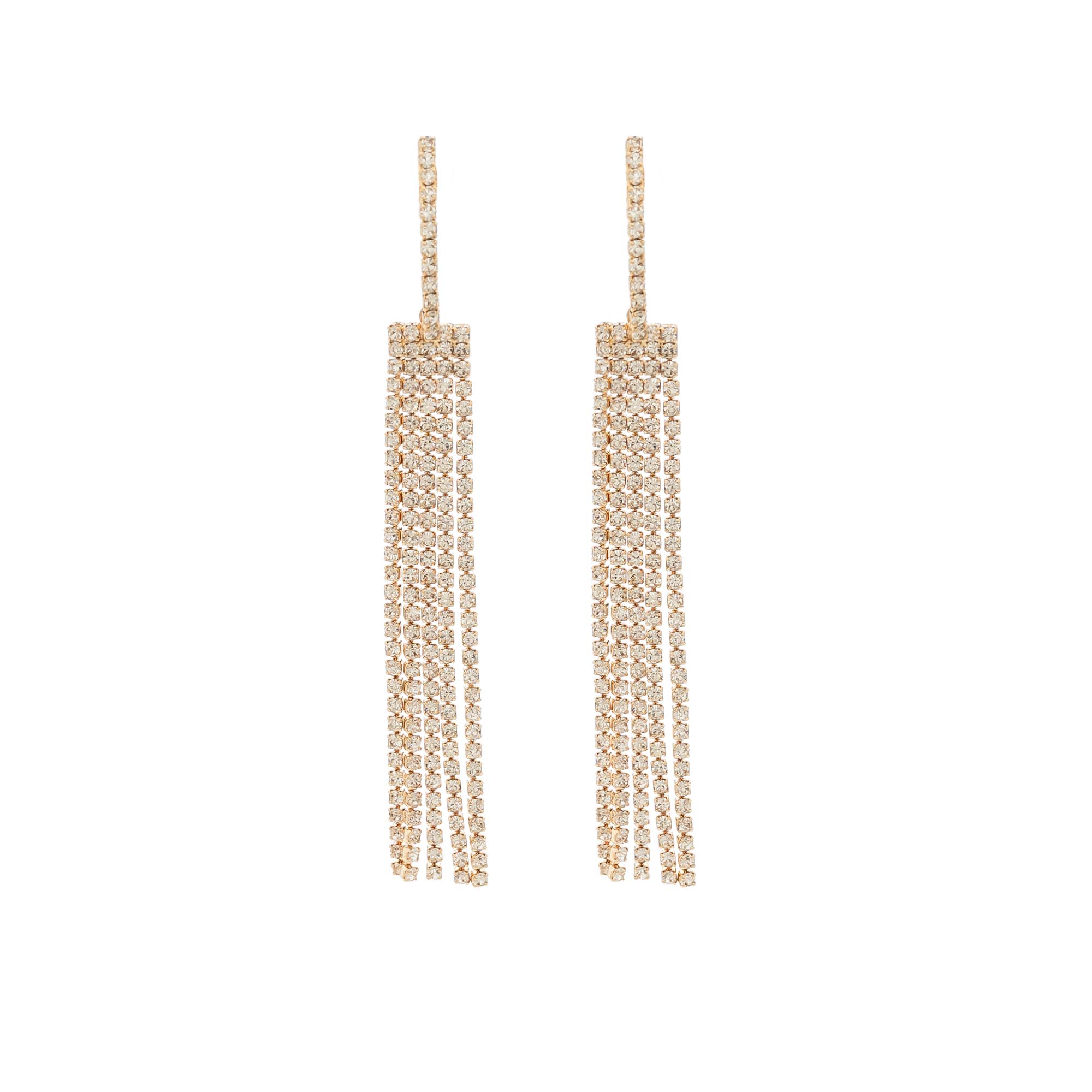 Pendientes Ava Dorados - Imagen 2